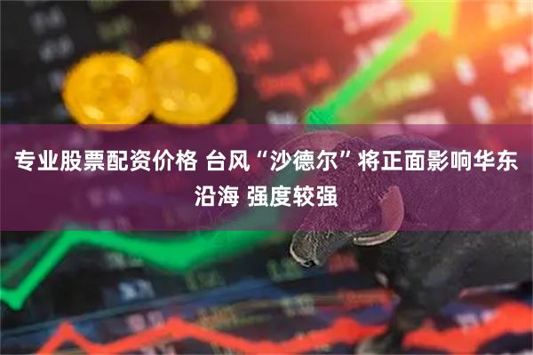 专业股票配资价格 台风“沙德尔”将正面影响华东沿海 强度较强
